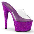 Luxusní fialové pantofle ADORE-701LG/C/PPG