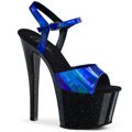 Sexy boty s modrými holografickými pásky SKY309HG/CBTBLHG/B