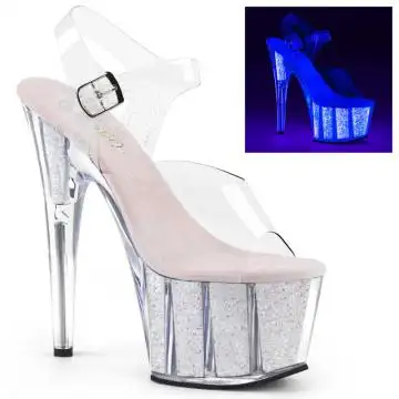 Růžové svítící boty Pleaser ADO708UVG/C/NOPG | ADORE-708UVG Pleaser