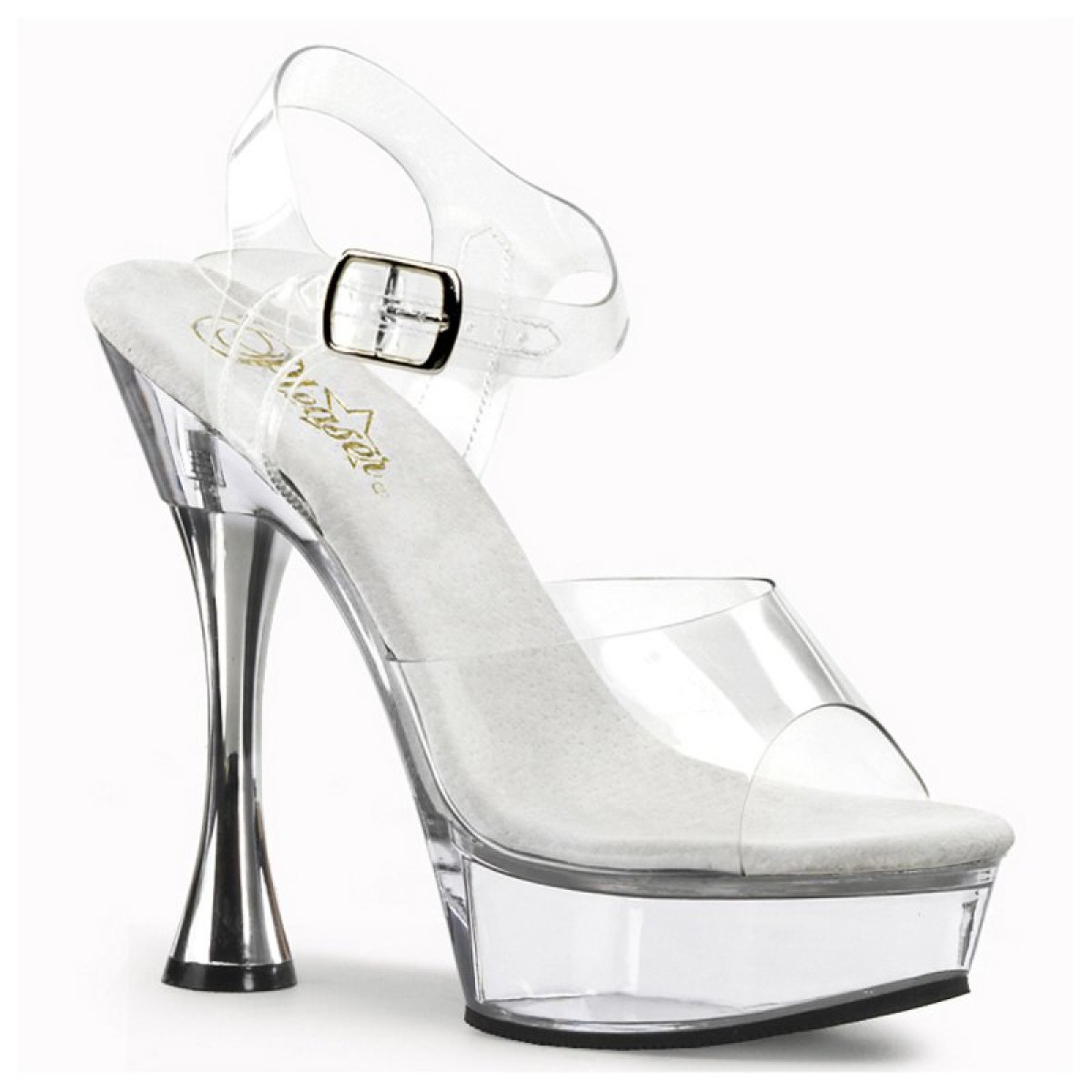 Sexy průhledné boty SW408/C | SWEET-408 Pleaser