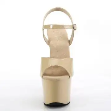Krémové sexy boty SKY309/CR/M | SKY-309 Pleaser - zepředu