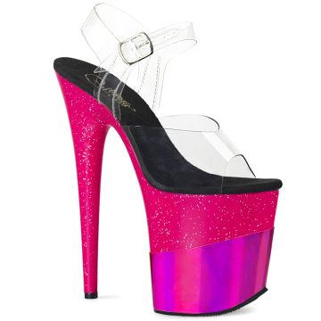 Žhavě růžové sexy boty FLAMINGO-808-2HGM FLAM808-2HGM/C/FSGHG Pleaser