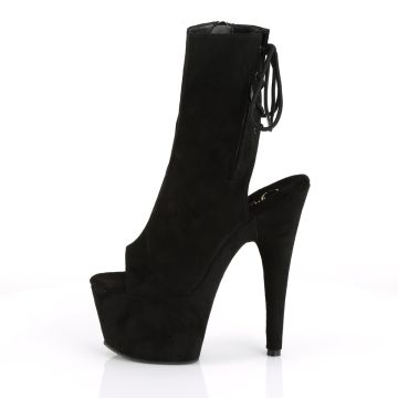 Černé kozačky s otevřenou špičkou a patou ADO1018FS/BFS/M | ADORE-1018FS Pleaser - z vnitřku Černé kozačky s otevřenou špičkou a patou ADO1018FS/BFS/M | ADORE-1018FS Pleaser - z vnitřku