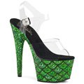 ADORE-708MSLG Zelené luxusní sexy boty
