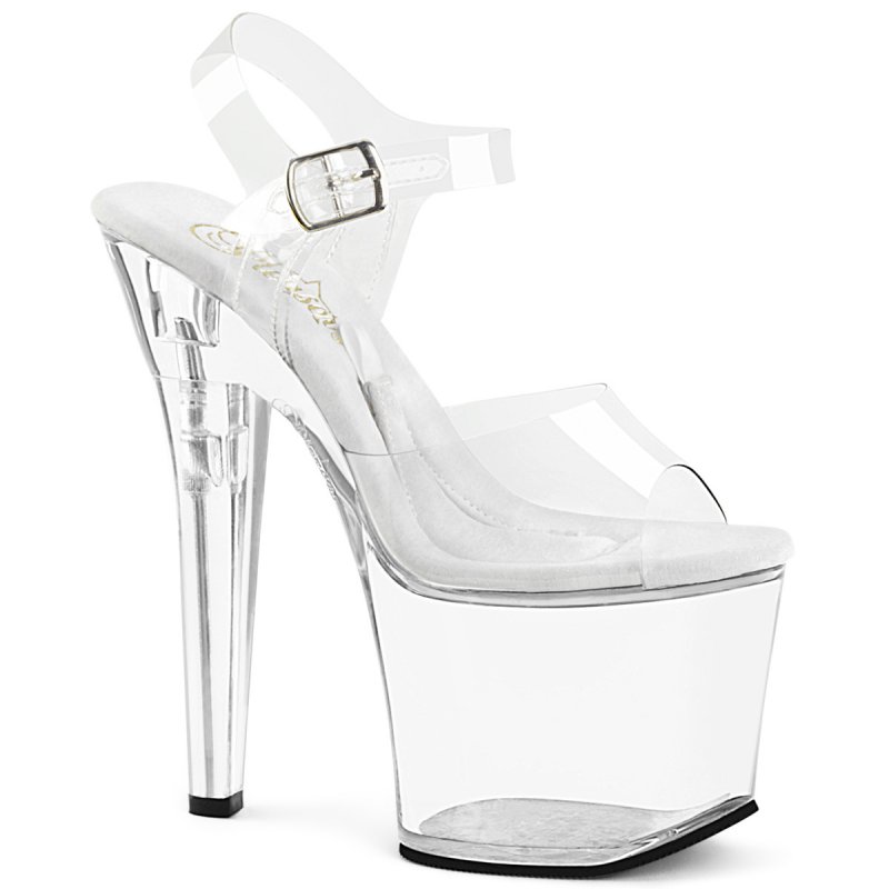 Průhledné taneční boty TREASURE-708RAD TRE708RAD/C/M | TREASURE-708RAD Pleaser