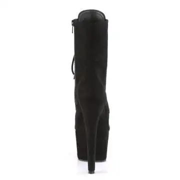Černé pole dance kozačky ADO1020FS/BFS/M | ADORE-1020FS Pleaser - zezadu