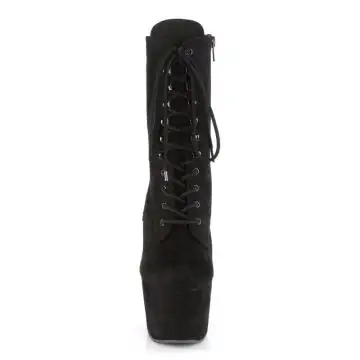 Černé pole dance kozačky ADO1020FS/BFS/M | ADORE-1020FS Pleaser - zepředu