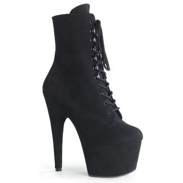 Erotické kozačky | Černé pole dance ADO1020FS/BFS/M Pleaser