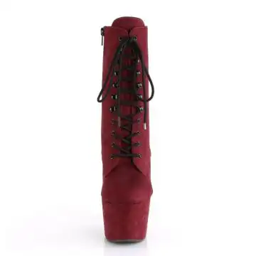 Rudé pole dance kozačky ADO1020FS/BYFS/M | ADORE-1020FS Pleaser - zepředu