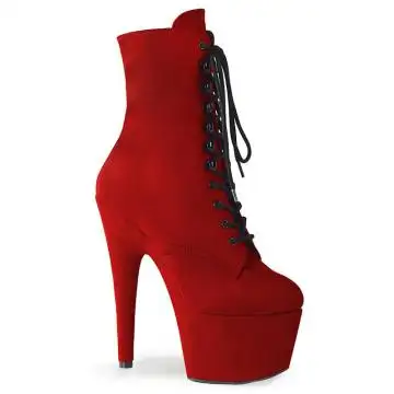 Červené pole dance kozačky ADO1020FS/RFS/M | ADORE-1020FS Pleaser