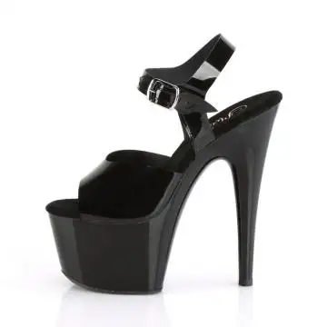 Taneční černé sexy boty ADO708N/BTPU/M | ADORE-708N Pleaser - z vnitřku
