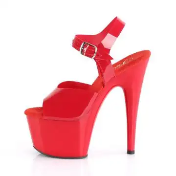 Taneční červené sexy boty ADO708N/RTPU/M | ADORE-708N Pleaser - z vnitřku