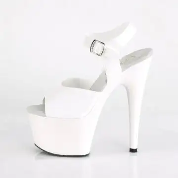 Taneční bílé sexy boty ADO708N/WTPU/M | ADORE-708N Pleaser - z vnitřku