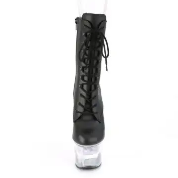Svítící taneční kozačky FDANCE1020-7/BPU/C | FLASHDANCE-1020-7 Pleaser - zepředu