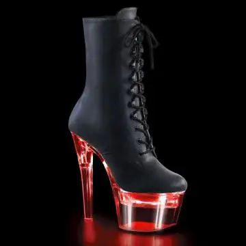Svítící taneční kozačky FDANCE1020-7/BPU/C | FLASHDANCE-1020-7 Pleaser