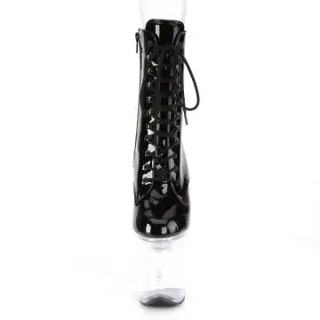 LED svítící taneční kozačky Pleaser FDANCE1020-8/B/C | FLASHDANCE-1020-8 Pleaser - zepředu