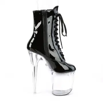 LED svítící taneční kozačky Pleaser FDANCE1020-8/B/C | FLASHDANCE-1020-8 Pleaser - z vnějšku