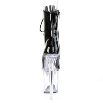 LED svítící taneční kozačky Pleaser FDANCE1020-8/B/C | FLASHDANCE-1020-8 - zezadu
