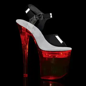 Svítící sexy boty FDANCE808/C/M Pleaser | FLASHDANCE-808 Pleaser