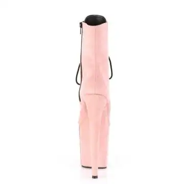 Růžové taneční kozačky FLAM1020FS/BPFS/M | FLAMINGO-1020FS Pleaser - zezadu