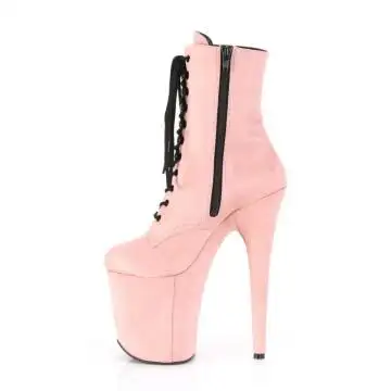 Růžové taneční kozačky FLAM1020FS/BPFS/M | FLAMINGO-1020FS Pleaser - z vnitřku