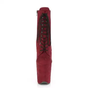 Rudé taneční kozačky FLAM1020FS/BYFS/M | FLAMINGO-1020FS Pleaser - zepředu