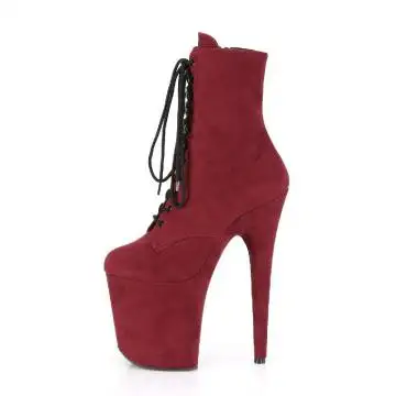 Rudé taneční kozačky FLAM1020FS/BYFS/M | FLAMINGO-1020FS Pleaser - z vnitřku