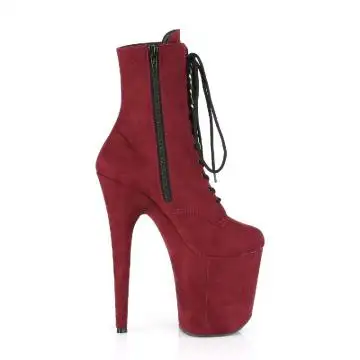 Rudé taneční kozačky FLAM1020FS/BYFS/M | FLAMINGO-1020FS Pleaser - z vnějšku