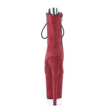 Rudé kozačky na striptýz FLAM1021FS/BYFS/M | FLAMINGO-1021FS Pleaser - zezadu Rudé kozačky na striptýz FLAM1021FS/BYFS/M | FLAMINGO-1021FS Pleaser - zezadu