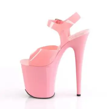 Růžové pole dance boty FLAM808N/BPTPU/M | FLAMINGO-808N Pleaser - z vnitřku