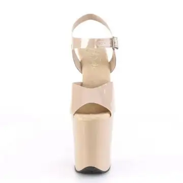 Tělové pole dance boty FLAM808N/CRTPU/M | FLAMINGO-808N Pleaser - zepředu
