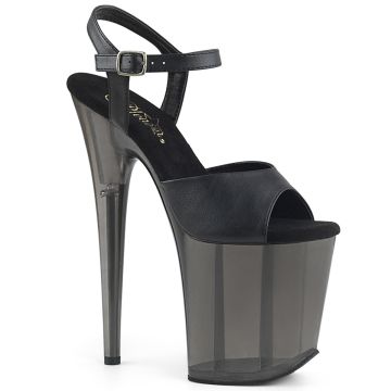 FLAM809T/BLUPU/M Černé sexy boty na extrémním podpatku a platformě | FLAMINGO-809T Pleaser FLAM809T/BLUPU/M Černé sexy boty na extrémním podpatku a platformě | FLAMINGO-809T Pleaser