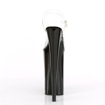 Černé sexy boty na nejvyšším podpatku BEY008/C/B | BEYOND-008 Pleaser - zezadu Černé sexy boty na nejvyšším podpatku BEY008/C/B | BEYOND-008 Pleaser - zezadu