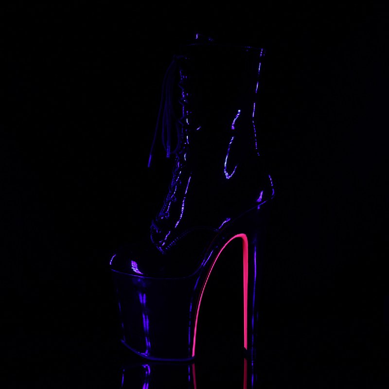 XTREME-1020TT XTM1020TT/B/B-NHP Kozačky s platformou a extra vysokým podpatkem pro pole dance - z vnitřku