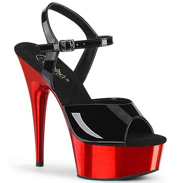 Erotické sandály | Sexy boty DEL609/B/RCH Pleaser