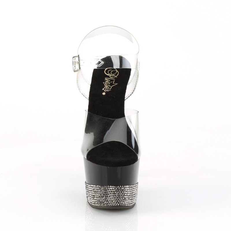 ADORE-708-3 ADO708-3/C/B-PW Boty na pole dance | ADORE-708-3 Pleaser - zepředu
