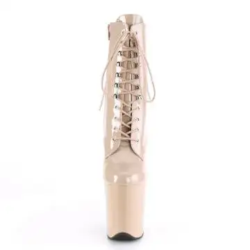 Tělové taneční kozačky FLAM1020/ND/M | FLAMINGO-1020 Pleaser - zepředu