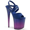 Sexy boty na extrémním podpatku FLAM822T/BLPU/BLU-PP | FLAMINGO-822T Pleaser