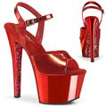 Červené sexy boty na vysokém podpatku SKY309TTG/RMPU/RCH
