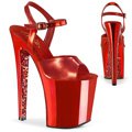 XTREME-809TTG Luxusní červené boty na extrémním podpatku XTM809TTG/RMPU/RCH