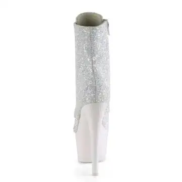 Bílé striptýz svítící kozačky ADO1020LG/NWMG/NW | ADORE-1020LG Pleaser - zezadu