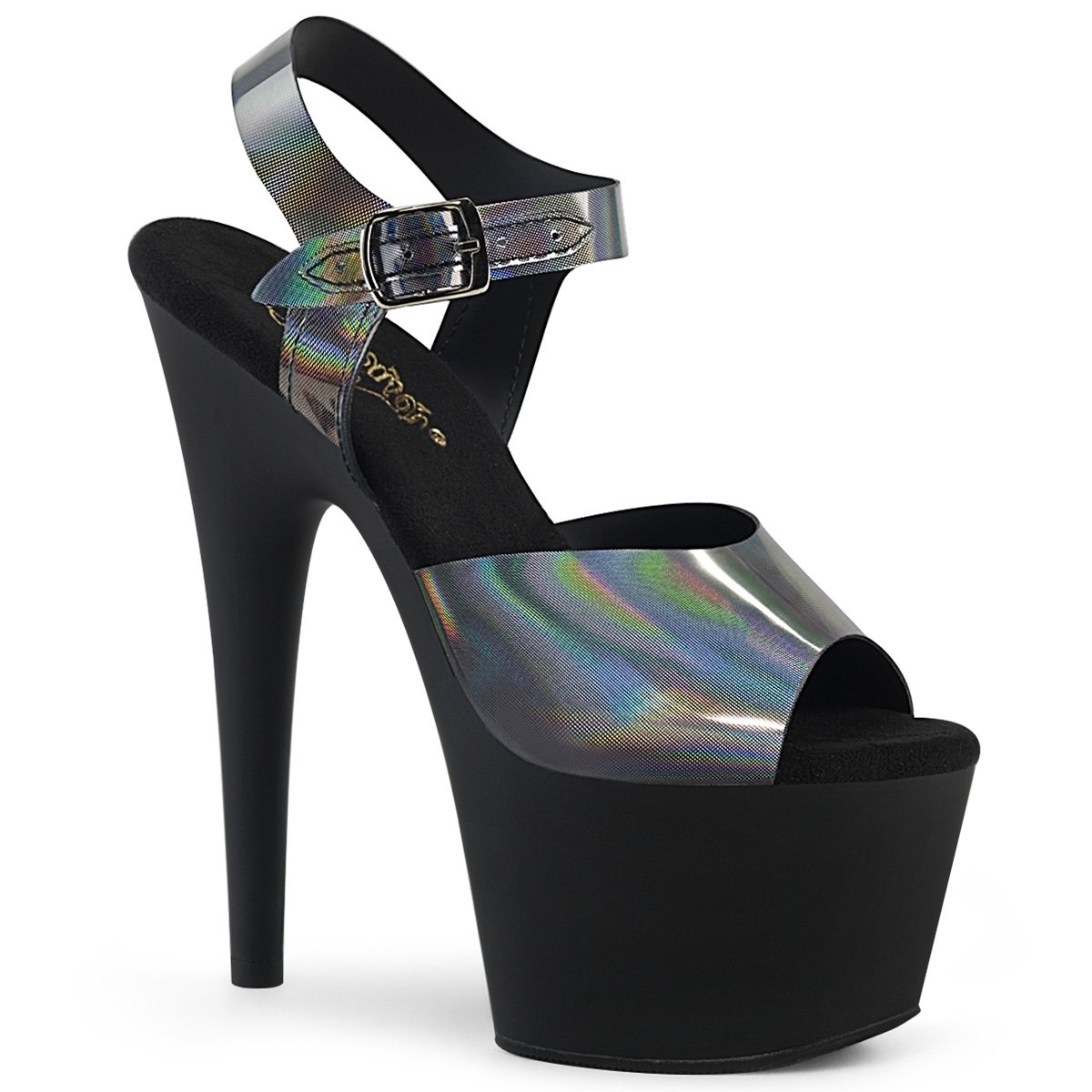 Sexy boty s hologramem na vysokém podpatku ADO708N-DT/PWHGTPU/B | ADORE708N-DT Pleaser