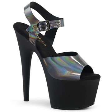 Sandály na pole dance | Sexy boty s hologramem vysokém podpatku ADO708N-DT/PWHGTPU/B Pleaser