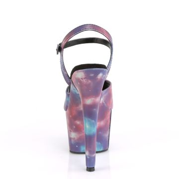 Svítící sexy boty galaxie ADO709REFL/PP-BLU/M | ADORE-709REFL Pleaser - zezadu Svítící sexy boty galaxie ADO709REFL/PP-BLU/M | ADORE-709REFL Pleaser - zezadu