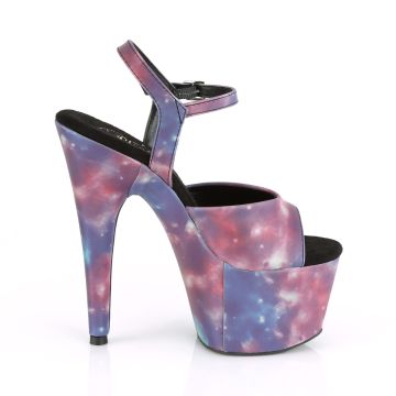 Svítící sexy boty galaxie ADO709REFL/PP-BLU/M | ADORE-709REFL Pleaser - z vnějšku Svítící sexy boty galaxie ADO709REFL/PP-BLU/M | ADORE-709REFL Pleaser - z vnějšku