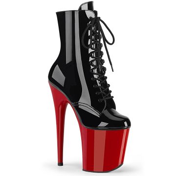 Taneční kozačky FLAM1020/B/R | FLAMINGO-1020 Pleaser Taneční kozačky FLAM1020/B/R | FLAMINGO-1020 Pleaser