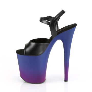 Taneční boty na pole dance Pleaser FLAM809BP/BPU/BLU-PP | FLAMINGO-809BP Pleaser - z vnitřku Taneční boty na pole dance Pleaser FLAM809BP/BPU/BLU-PP | FLAMINGO-809BP Pleaser - z vnitřku
