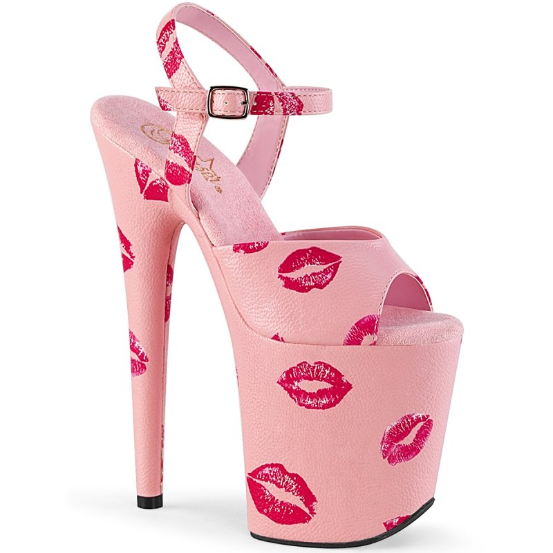 FLAMINGO-809KISSES FLAM809KISSES/BPPU/M sandály Pleaser