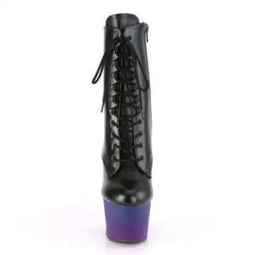 Pole dance kozačky na platformě Pleaser ADO1020BP/BPU/BLU-PP | ADORE-1020BP Pleaser - zepředu