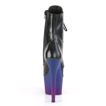 Pole dance kozačky na platformě Pleaser ADO1020BP/BPU/BLU-PP | ADORE-1020BP Pleaser - zezadu